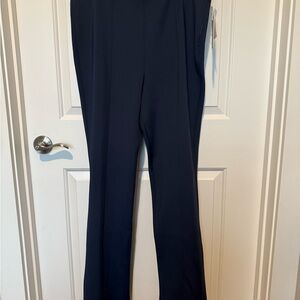 Good American Dark Blue Straight Leg Scuba Pants